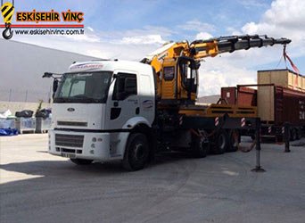 30 Ton Çift Kırma 38 Metre Vinç Kiralama Eskişehir