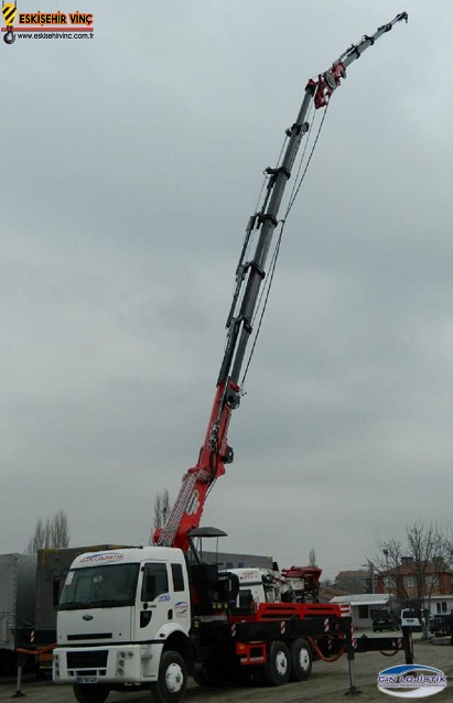 30 Ton Çift Kırma 40 Metre  Kiralık Vinç